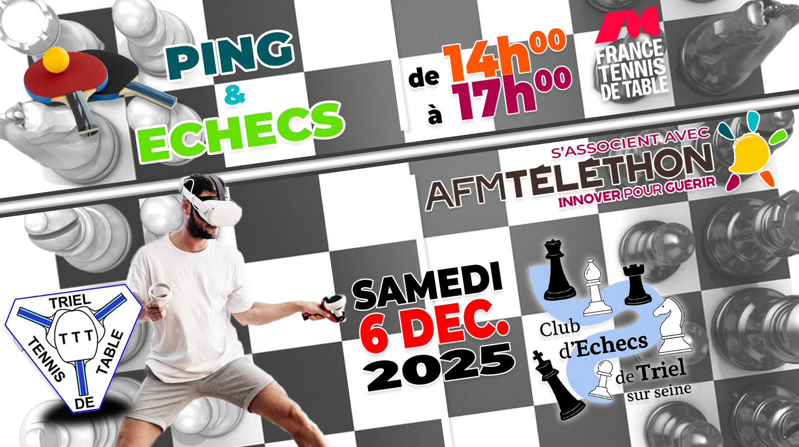 [Téléthon] Ping & Echec 2025