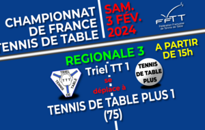 [R3] Triel TT 1 vs Tennis de Table PLUS 1