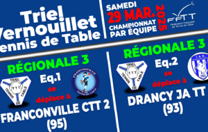 [R3] Triel TT 2 vs Drancy JA TT 2