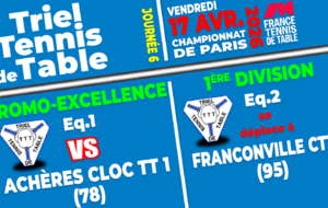 [CdP • PEx] Triel TT 1 vs Achères CLOC TT 1