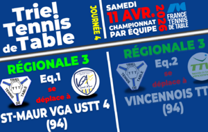 [R3] Triel TT 1 vs Saint-Maur VGA USTT 4