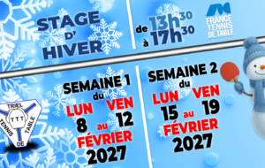 [Stage] Stage d'Hiver - Semaine 2