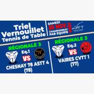 [D2] Triel TT 4 vs Fontenay le Fleury AS TT 1