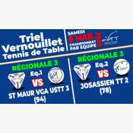 [R3] Triel TT 1 vs Saint-Maur VGA USTT 3