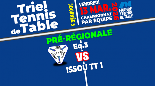 [PR] Equipe 3 - Match avancé 5e Journée - Phase 2